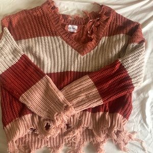 Fall colors Knit sweater